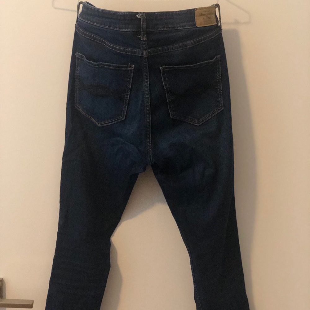 High Rise Ripped Super Skinny Jeans - Picture 4 of 5